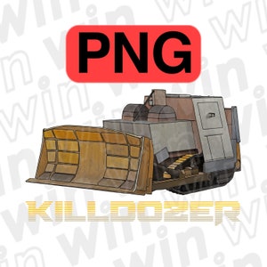 Killdozer PNG File Marvin Heemeyer Tribute Detailed Digital Artwork