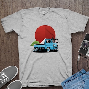 Kei Truck T-Shirt, Japanese Mini Truck Tee, JDM Car Enthusiast Apparel