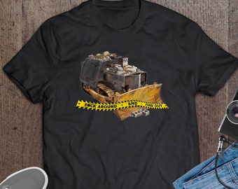 Camiseta Killdozer Foda-se e descubra a lendária camisa Bulldozer em tributo a Marvin Heemeyer