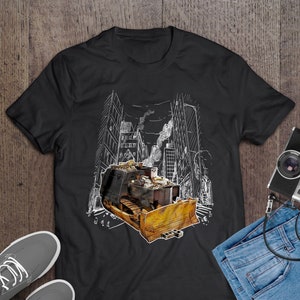Killdozer T-Shirt Legendary Marvin Heemeyer Tribute Bulldozer Shirt