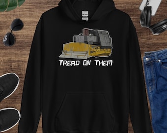 Killdozer Hoodie, Tread On Them, Tributo ao lendário Marvin Heemeyer Bulldozer