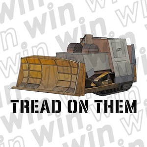 Killdozer Sticker Tread On Them Marvin Heemeyer Tribute Vinyl Decal