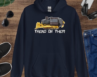 Killdozer Hoodie, Tread On Them, Tributo ao lendário Marvin Heemeyer Bulldozer