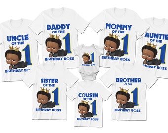 boss baby shirts for birthday party