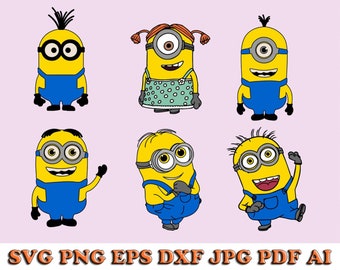 Download Layered Minions Svg Etsy