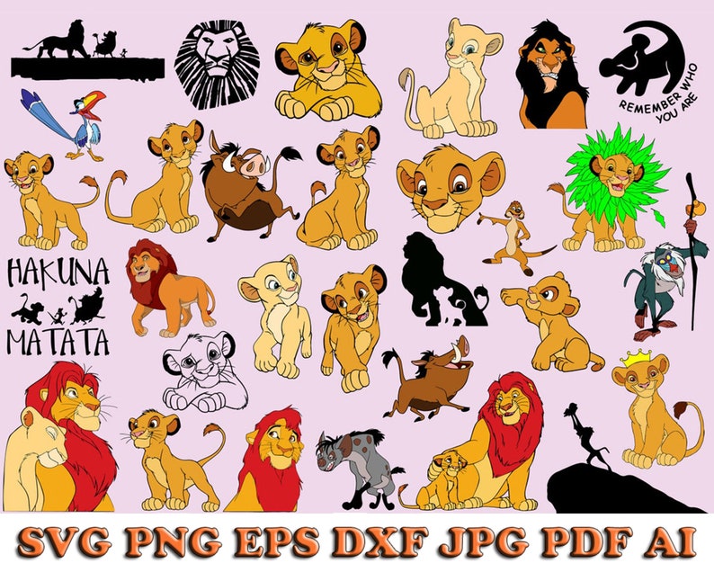 Download Lion King Vector The Lion King Svg Pumba Svg Silhouette Cameo Simba Svg Files For Cricut Lion King Cut Files Lion King Clip Art Clip Art Art Collectibles
