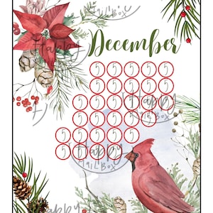December Wild Beauty Monthly Savings Challenge and Cash Envelope