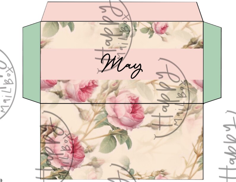 Mini Challenges With Roses Mini Flower Saving Challenges April May June With Cash - Etsy