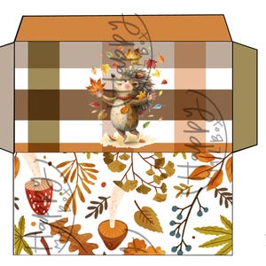 Autumn Savings Challenge and Cash Envelope - Etsy