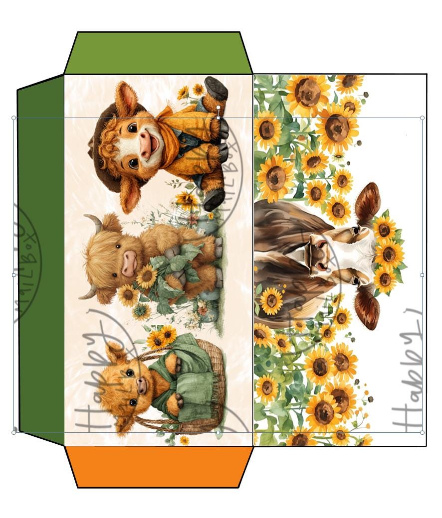 Cow Mini Savings Challenge Set- 6 Challenges Plus Matching Envelopes ...