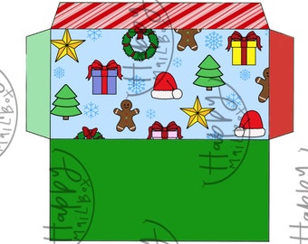 December maandelijkse spaaruitdaging en geldenvelop