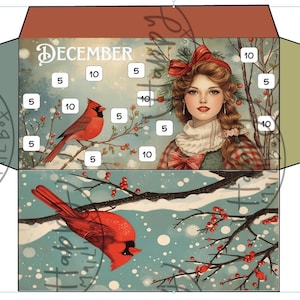 Een jaarlijkse uitdaging om enveloppen te besparen: vintage flare