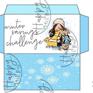 Winter Savings Challenge | Cash Envelope