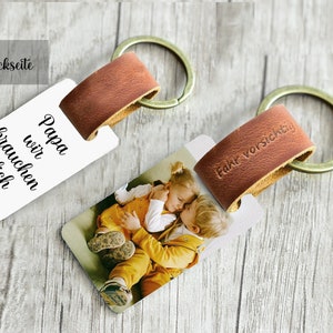 Keychain with your own photo | Personalized keychain | Drive carefully dad keychain | Drive carefully mom