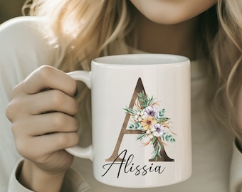 Tasse mit Buchstabe | Tasse personalisiert | Tasse mit Namen | Tasse mit Wunschname | Tasse mit Spruch | Tasse mit Wunschbuchstabe