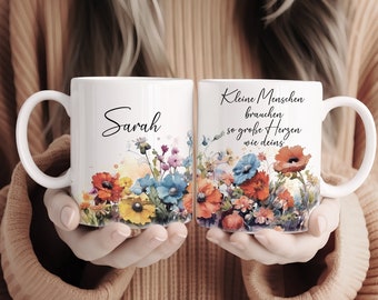 Personalisierte Tasse mit Wunschtext, Kaffeetasse personalisiert mit Namen