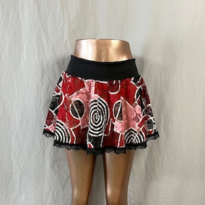 Full circle skirt, Festival mini skirt, Free shipping, Rave bottoms, Romantic skirt