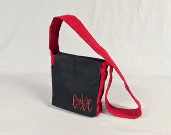 Koerierstas, One-of-a-kind, Crossbody tas, Corduroy tas, Casual draagtas, Schoudertas, Rave tas