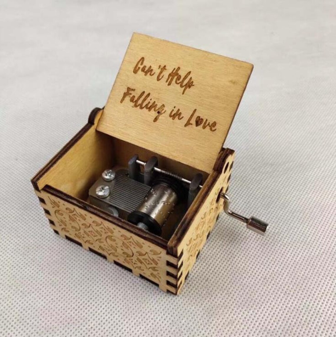 Can't Help Falling In Love Music Box Creative GiftHand Etsy