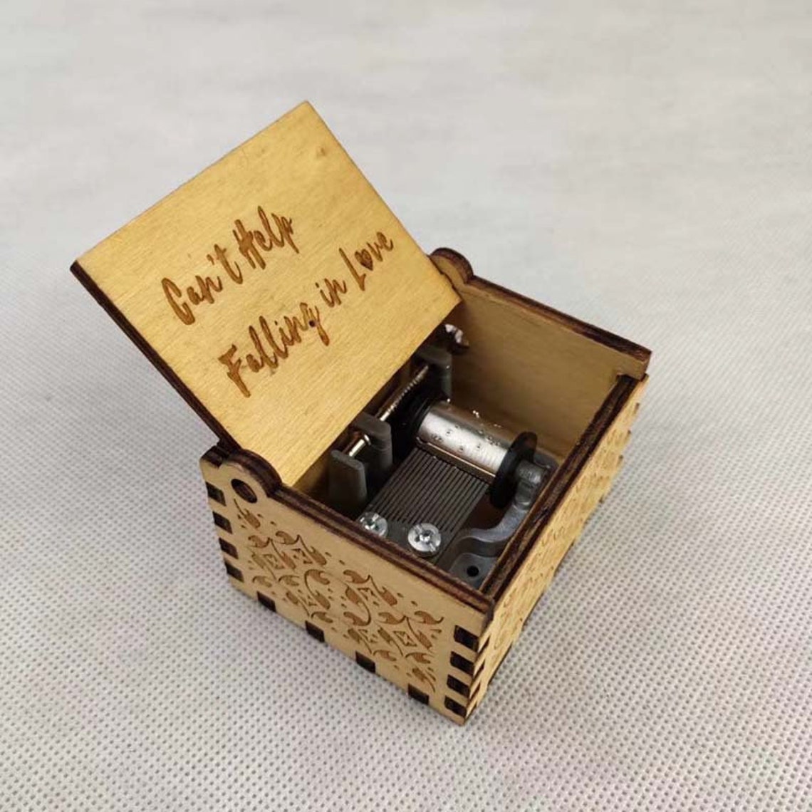 Can't Help Falling In Love Music Box Creative GiftHand Etsy