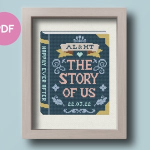 Custom Cross Stitch Pattern, full-colour PDF, immediate download, complete instructions, suitable for all experience levels