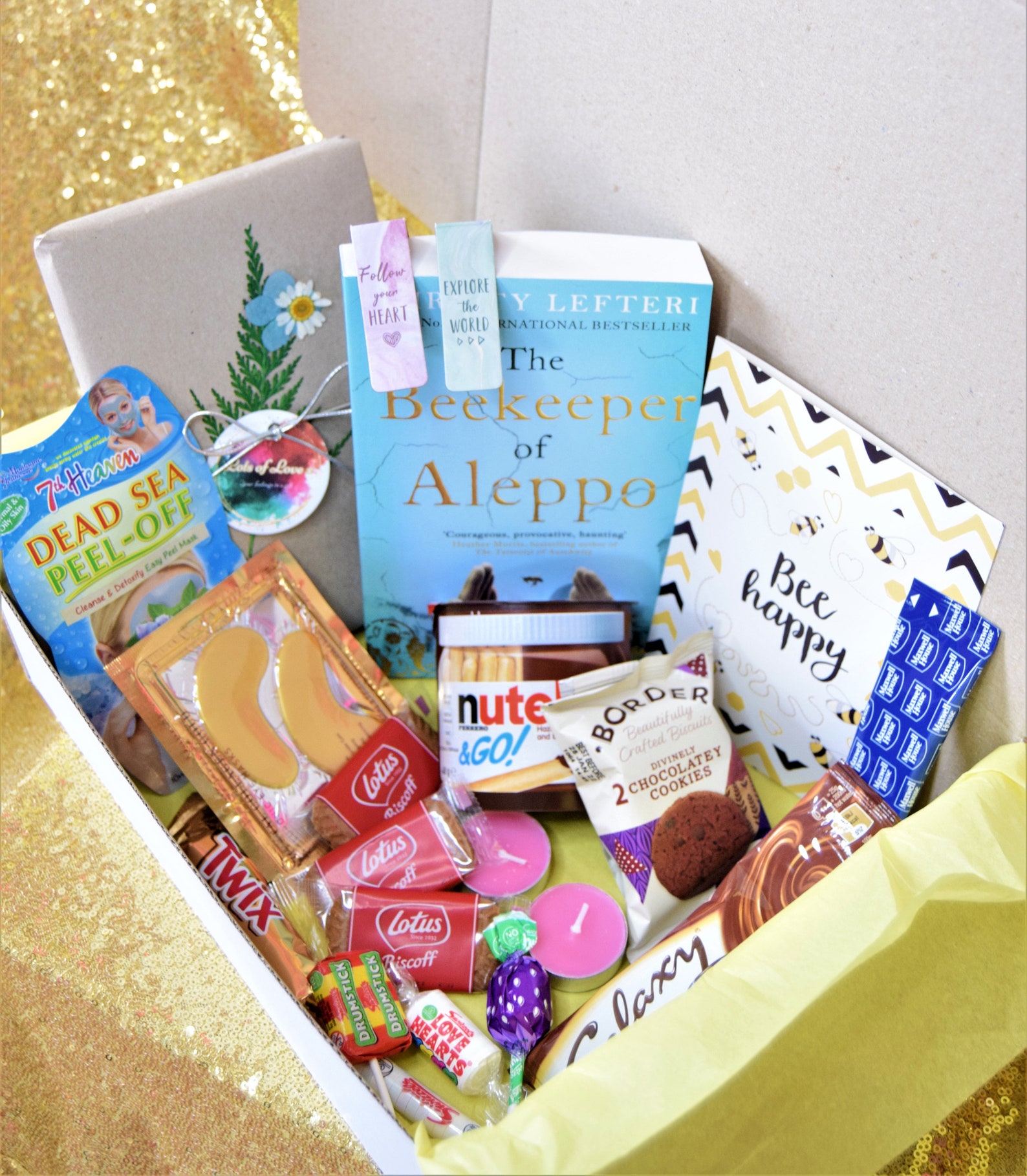 The Mystery Book Box / selfcare box / suprise gift box / Etsy