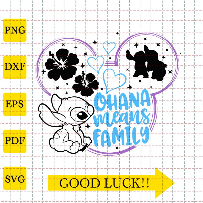 Download Stitch Qoute Svg Ohana Means Family Svg Disney Quote Svg Lilo Stitch Svg Digital Drawing Illustration Deshpandefoundationindia Org