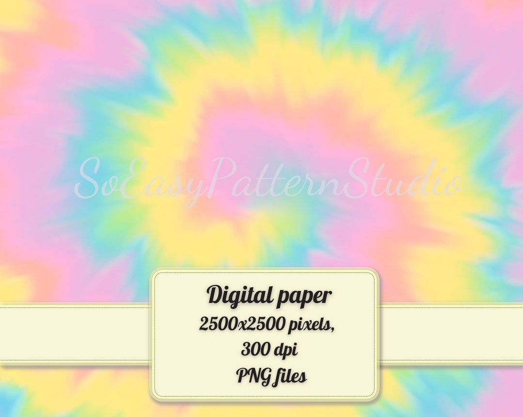 Tie-dye Digital Paper, Tie Dye Distressed Splatter Paint, Spiral Rainbow Tie  Dye, Digital Download Sublimation Background - Etsy, image size:1080x861