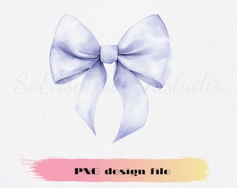Bleu pastel coquette ruban noeud aquarelle PNG joli noeud bleu clair, fille douce, coquette tendance, illustration de noeud bleu pastel, clipart de ruban