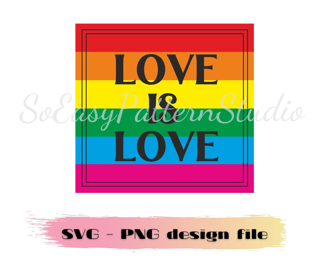 Love is Love Svg, LGBTQ Svg, Gay Svg, Pride Svg, Rainbow Heart Svg, Gay ...