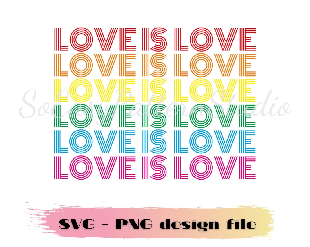 Love is Love Svg, LGBTQ Svg, Gay Svg, Pride Svg, Rainbow Heart Svg, Gay ...