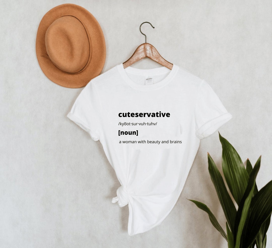Cuteservative Definition Short Sleeve Tee Conservative Etsy