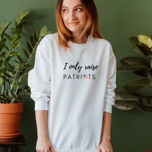 Ich nur erhöhen Patriots konservative Pullover | Patriot-Shirts für Damen | Cuteservative Shirts | Republikanische politische Shirts | American Patriot