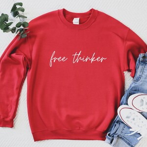Kostenlose Denker Sweatshirt | Konservative Hemden | Republikanische Pullover | American Patriot
