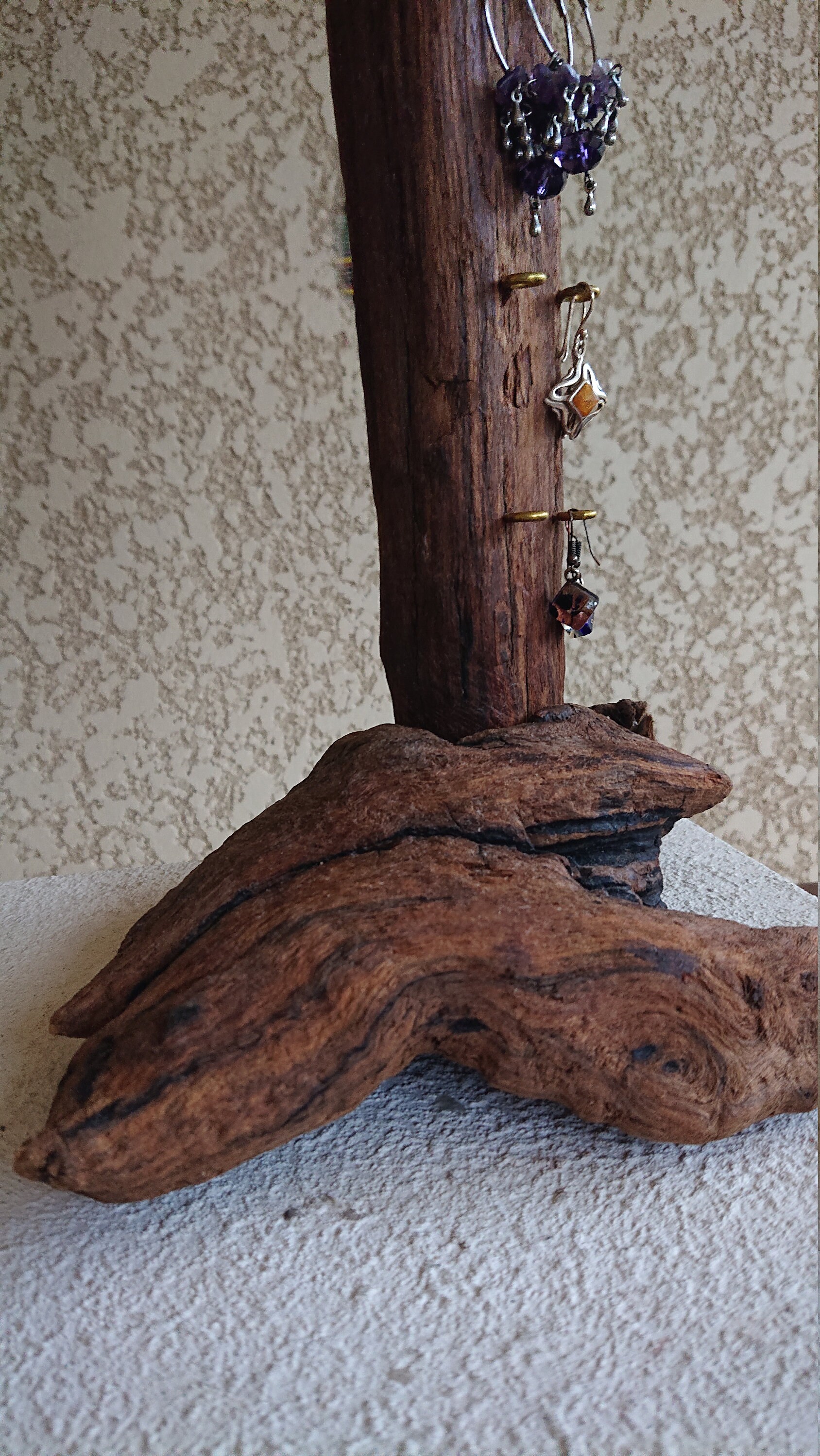 Puerta de joyería de madera flotante | Etsy