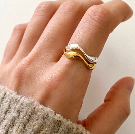 18k gold 2024 vermeil ring