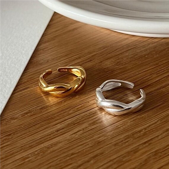 Vermeil on sale gold ring