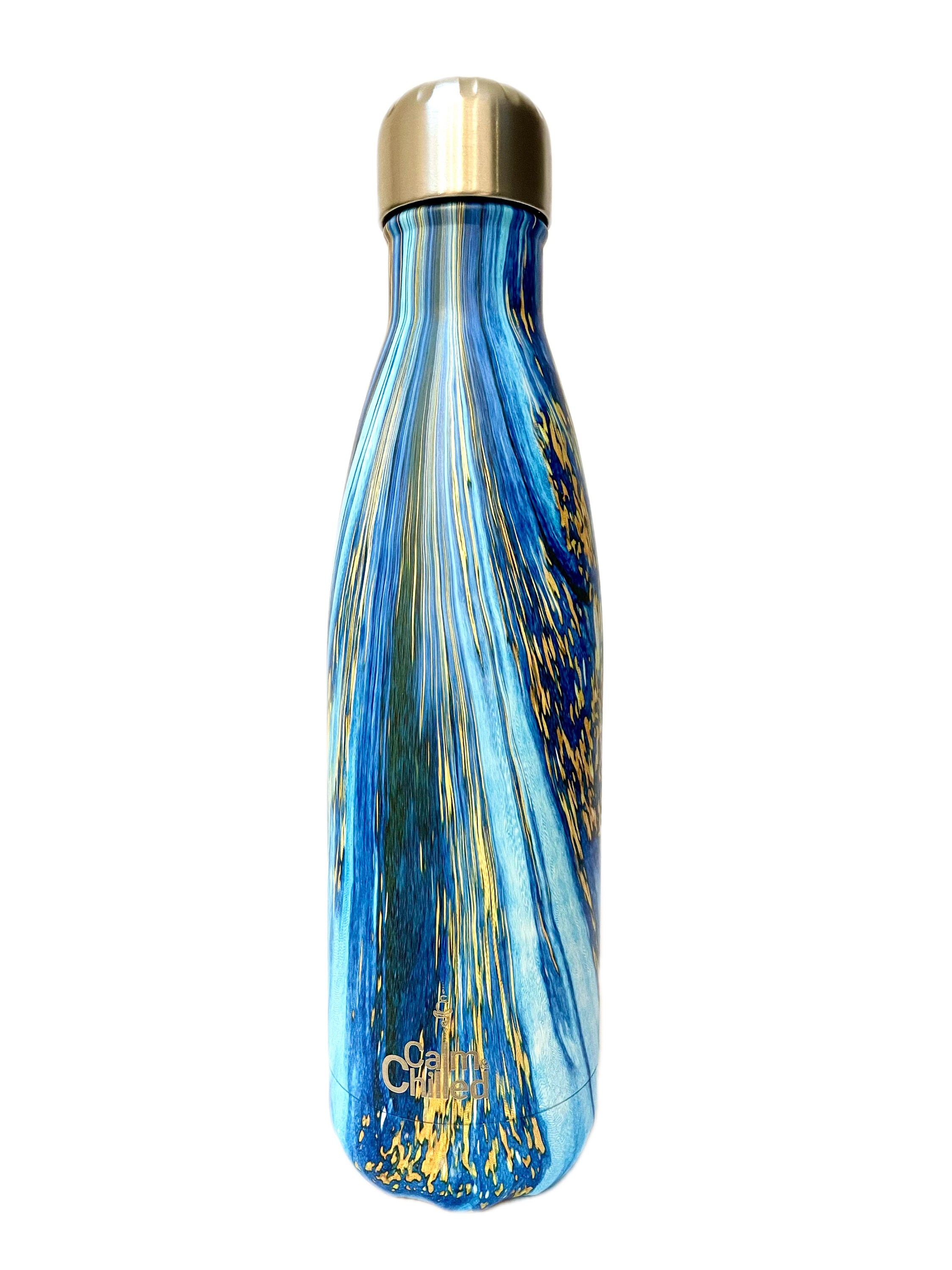 Personalised Water Bottle Vacuum Insulated Stainless Steel Chilly Flask ...