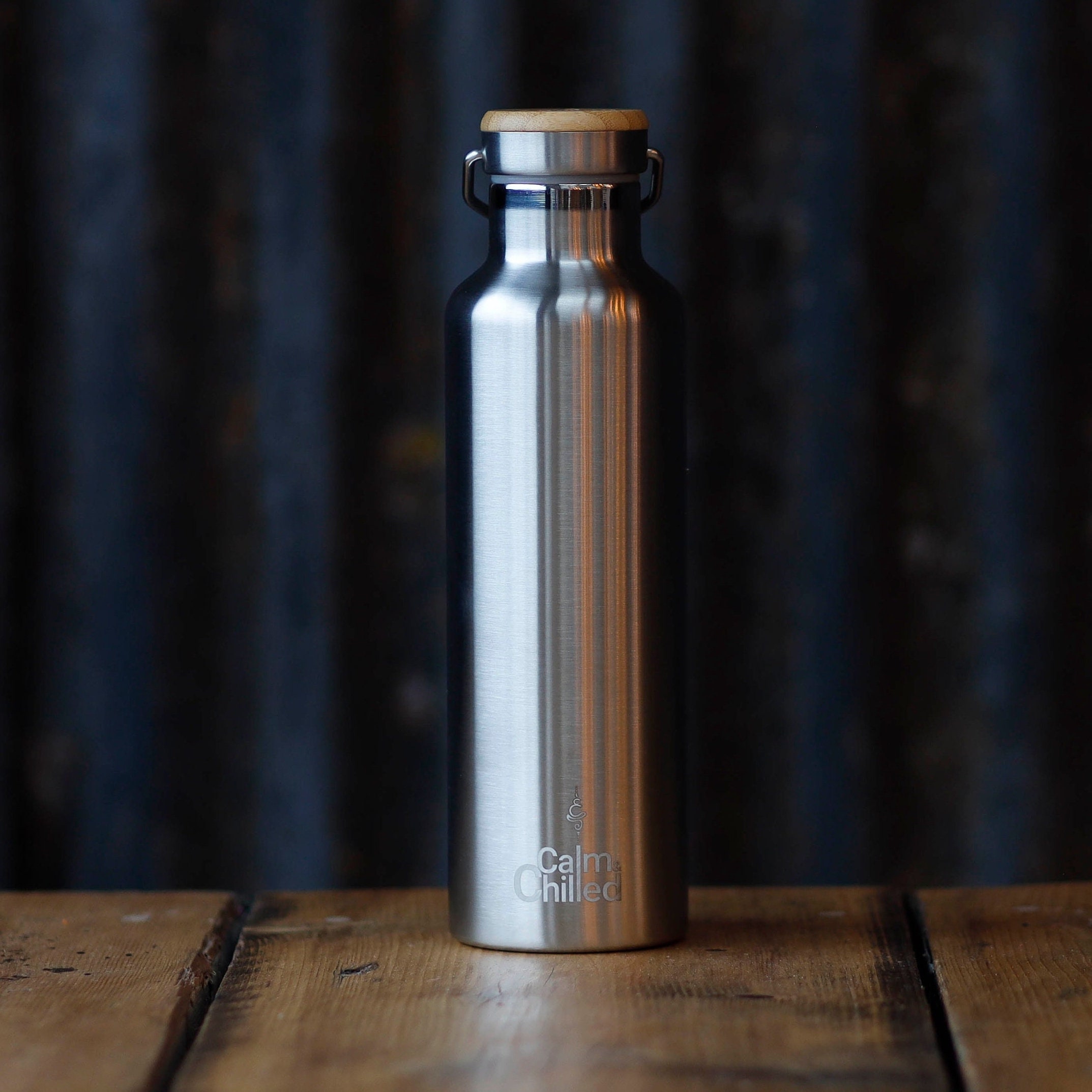 Personalised Water Bottle Vacuum Insulated Stainless Steel Chilly Flask ...
