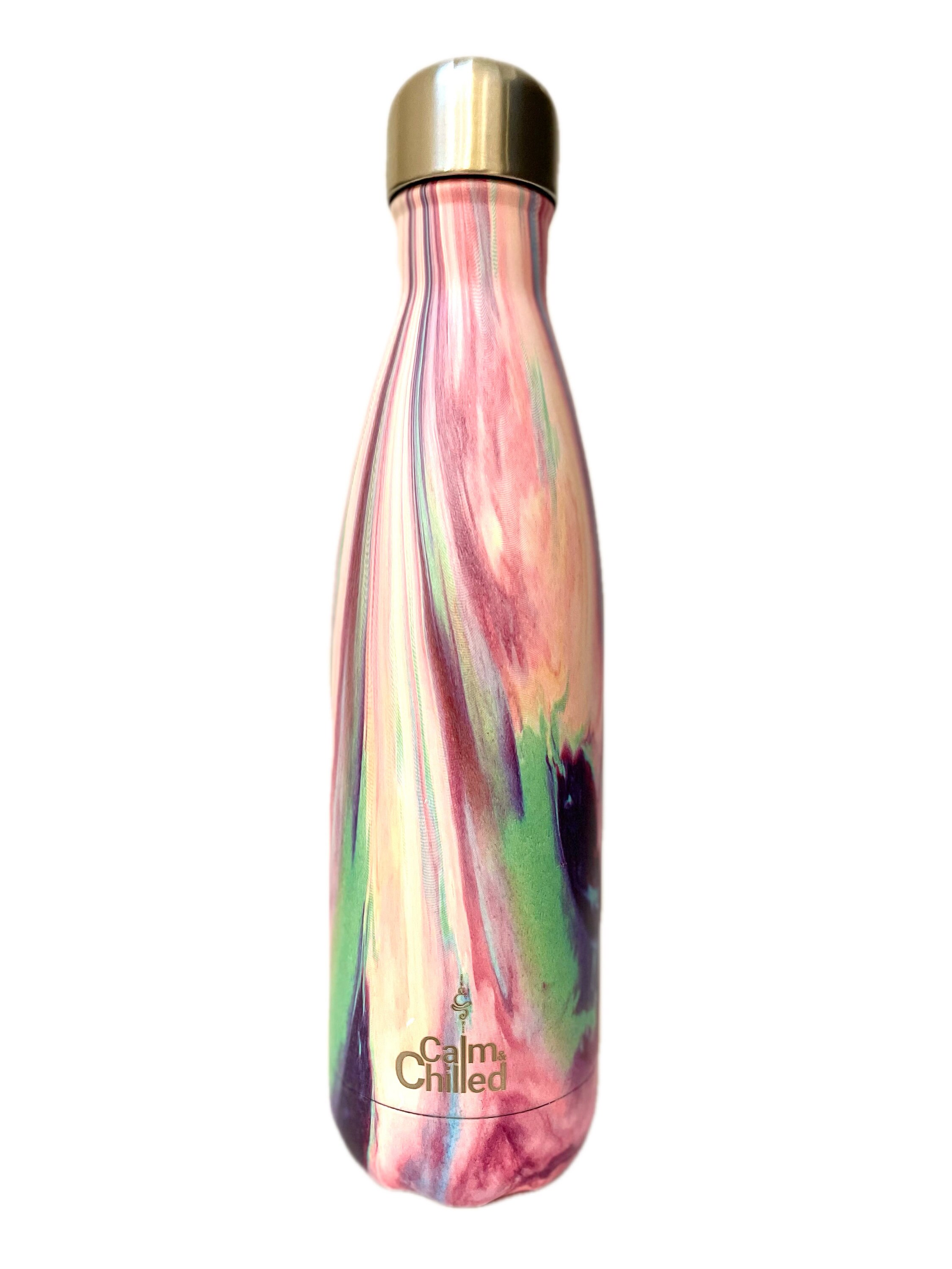 Personalised Water Bottle Vacuum Insulated Stainless Steel Chilly Flask ...