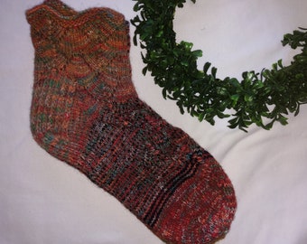 Knitted socks / Wool socks / Christmas socks / Fall socks / Warm socks