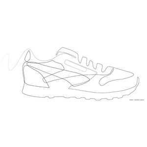 stan smith coloriage