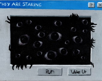 THEY ARE STARING: Liminal Windows Art