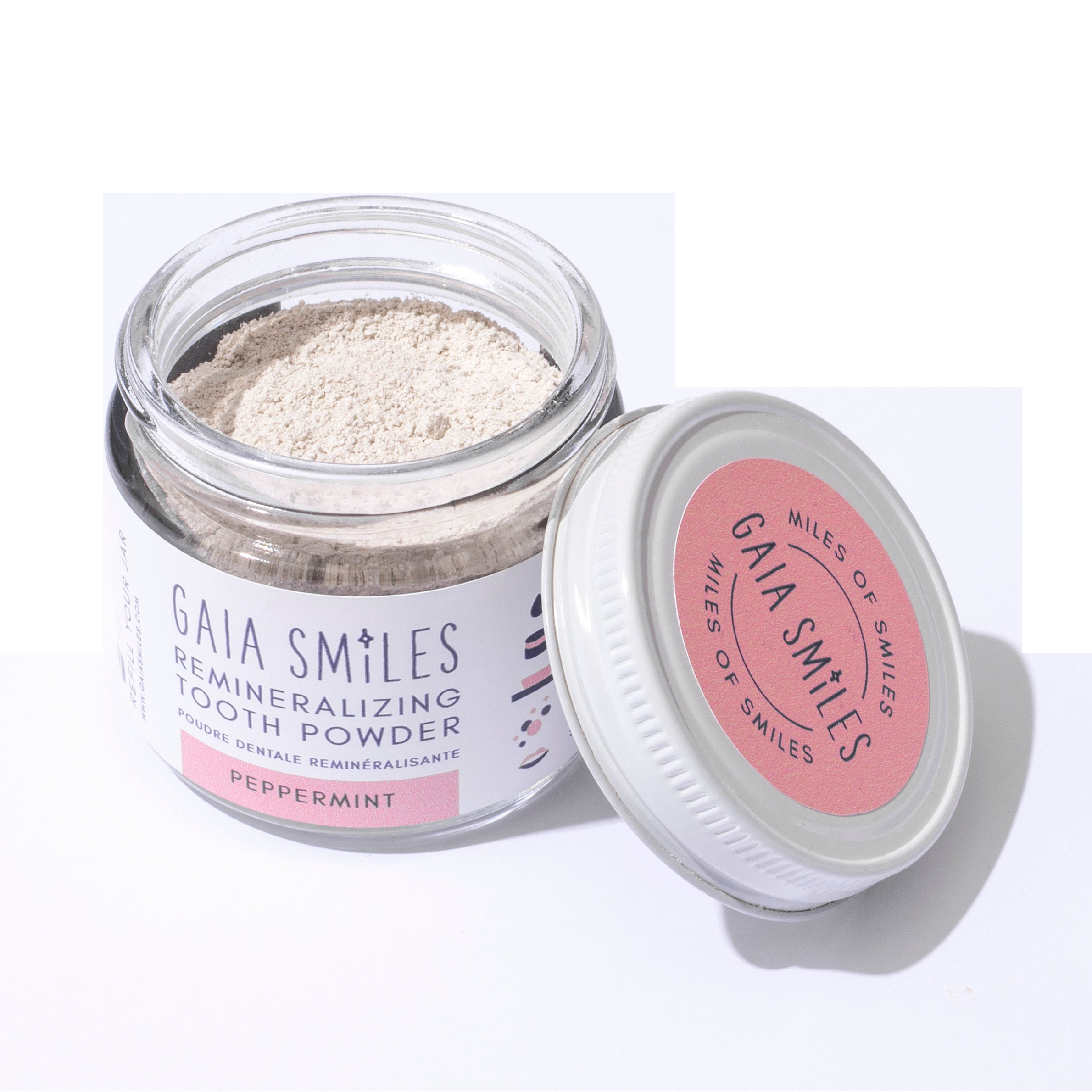 Remineralizing Peppermint Tooth Powder Natural Tooth Powder Etsy