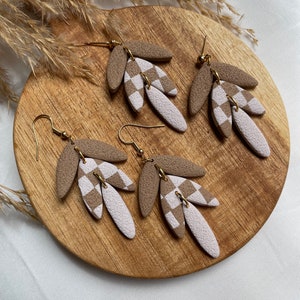 Indy Serafina Clay Dangle | Polymer Clay | Clay Earring | Lightweight | Earring | Gift | Jewelry | Hypoallergenic