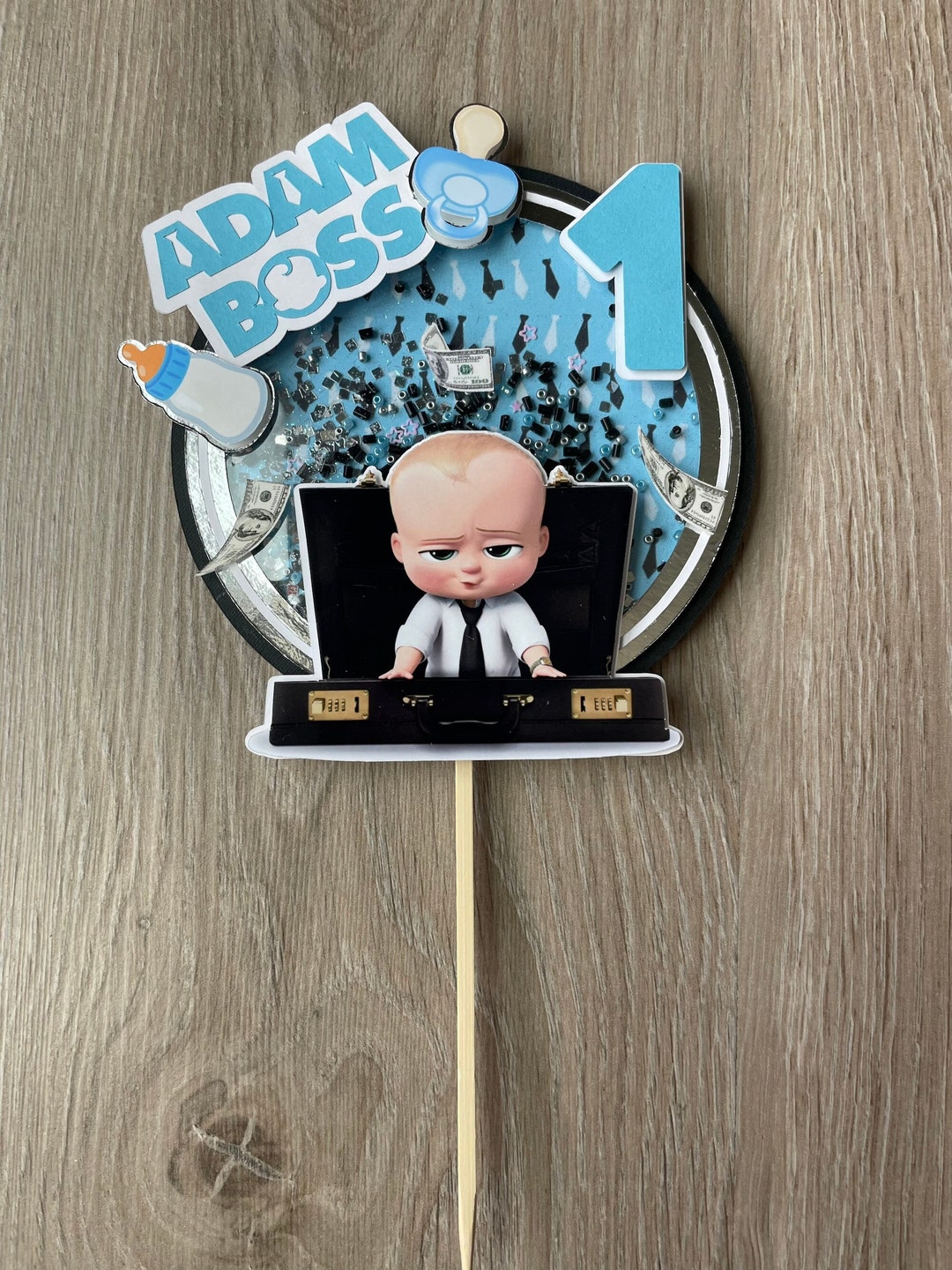 Boss Baby Cake Topper - Boss Baby Birthday Cake Decoration - Etsy