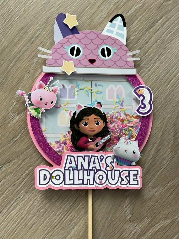 13 Figurines Gabby Pour Décoration Gâteau - Topper Anniversaire Fille - Décorations Cartoon Mini Poupées - Set Fête Enfant - 6
