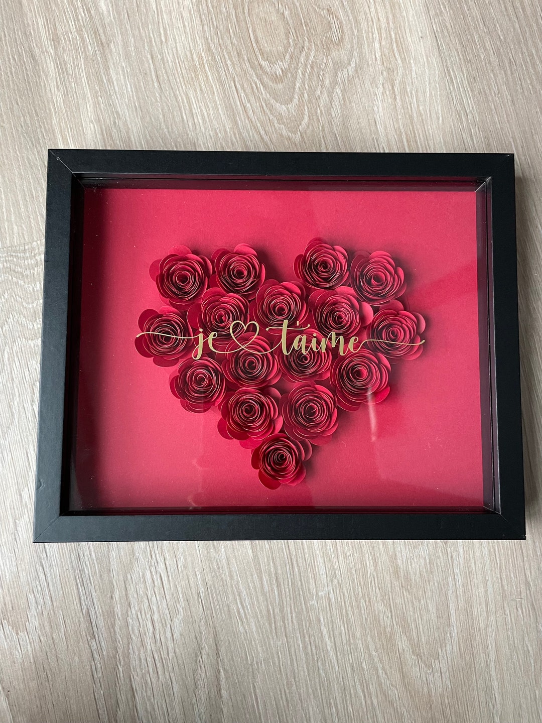 Cadre coeur personnalisé , cadeau couple, cadeau saint Valentin - Etsy ...
