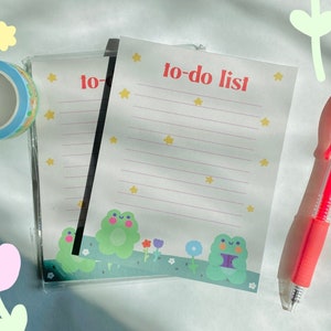 to-do list memo pad-cute memo pad,pretty memo pad,kawaii memo pad,korean memo pad,aesthetic memo pad, to do list,tasks list,cute to do list