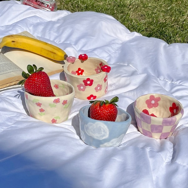 PREORDER: the mini bowls-handmade ceramic bowl,cute bowl,handmade kitchenware,cute cereal bowl,aesthetic bowl,cute ceramic bowl,cute ceramic